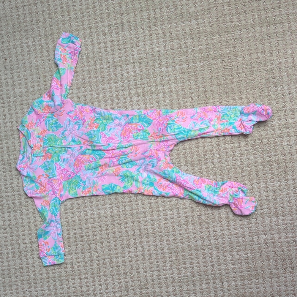 Lilly Pulitzer Footie Pajamas